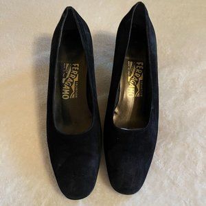 COPY - Ferragamo Suede heels size 9.5 B
